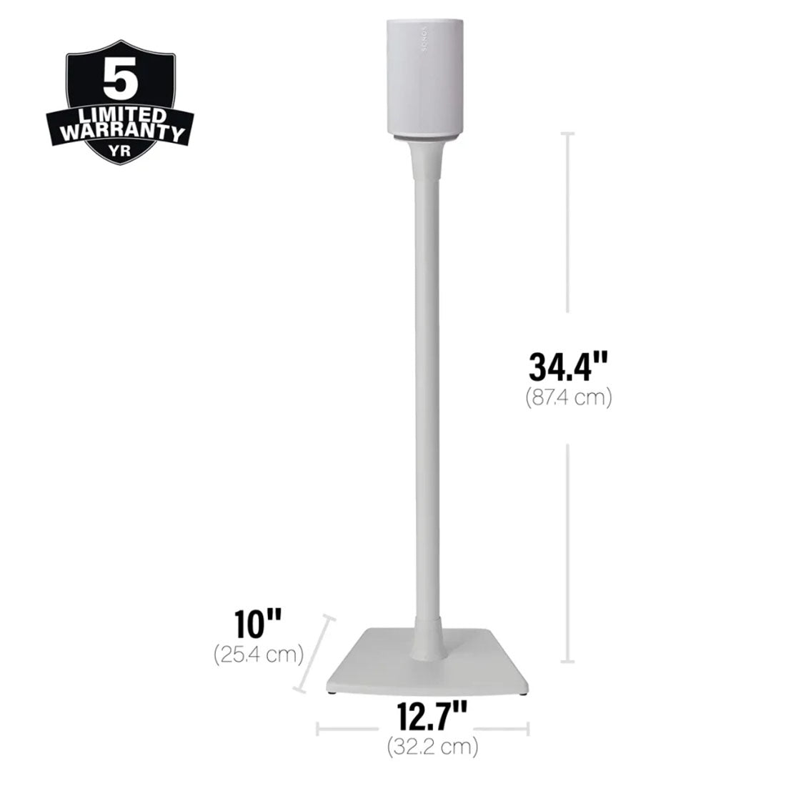 Sanus WSSE12 Speaker Stands for Sonos Era 100™ - Pair