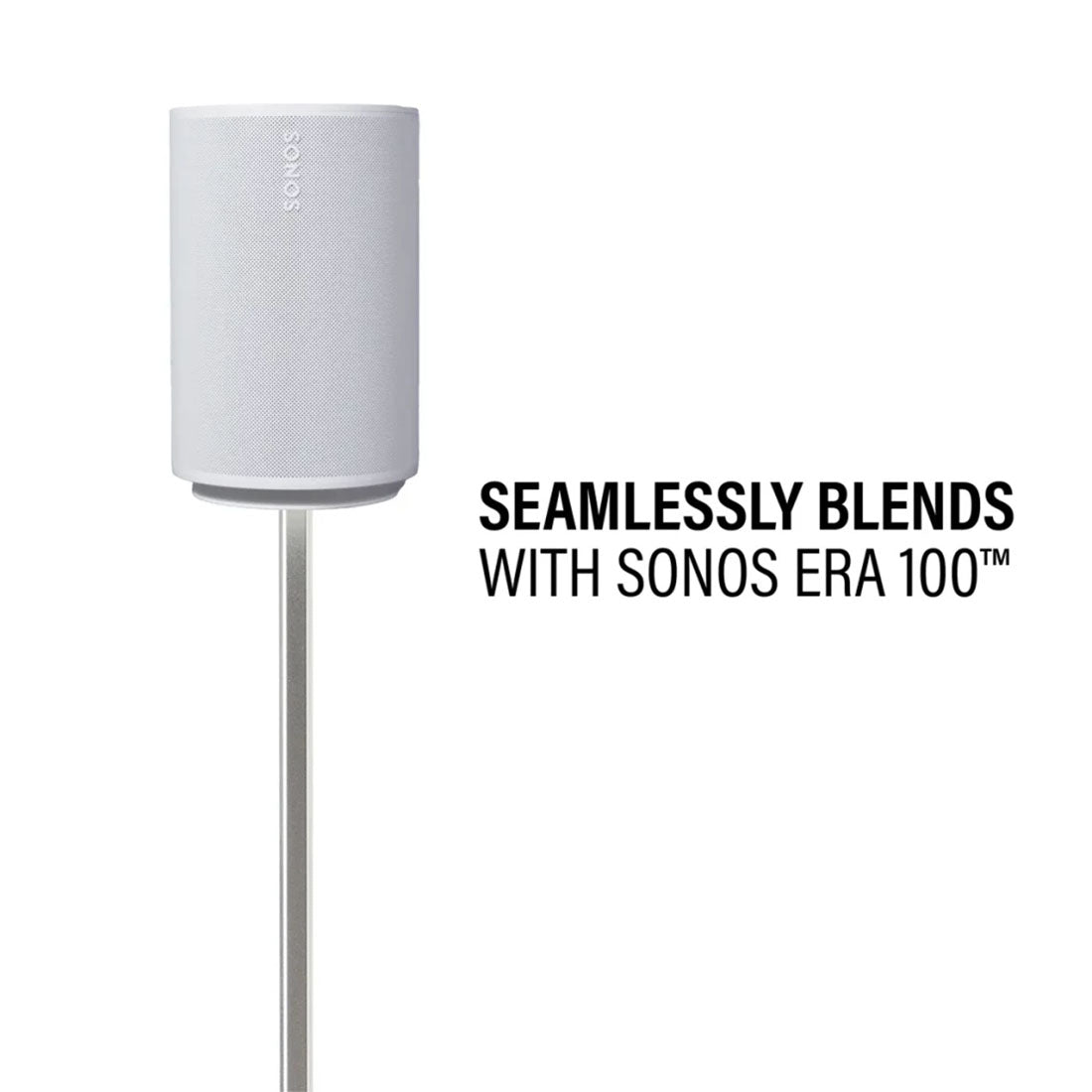 Sanus WSSE1A2 Height-Adjustable Speaker Stands for Sonos Era 100™ - Pair