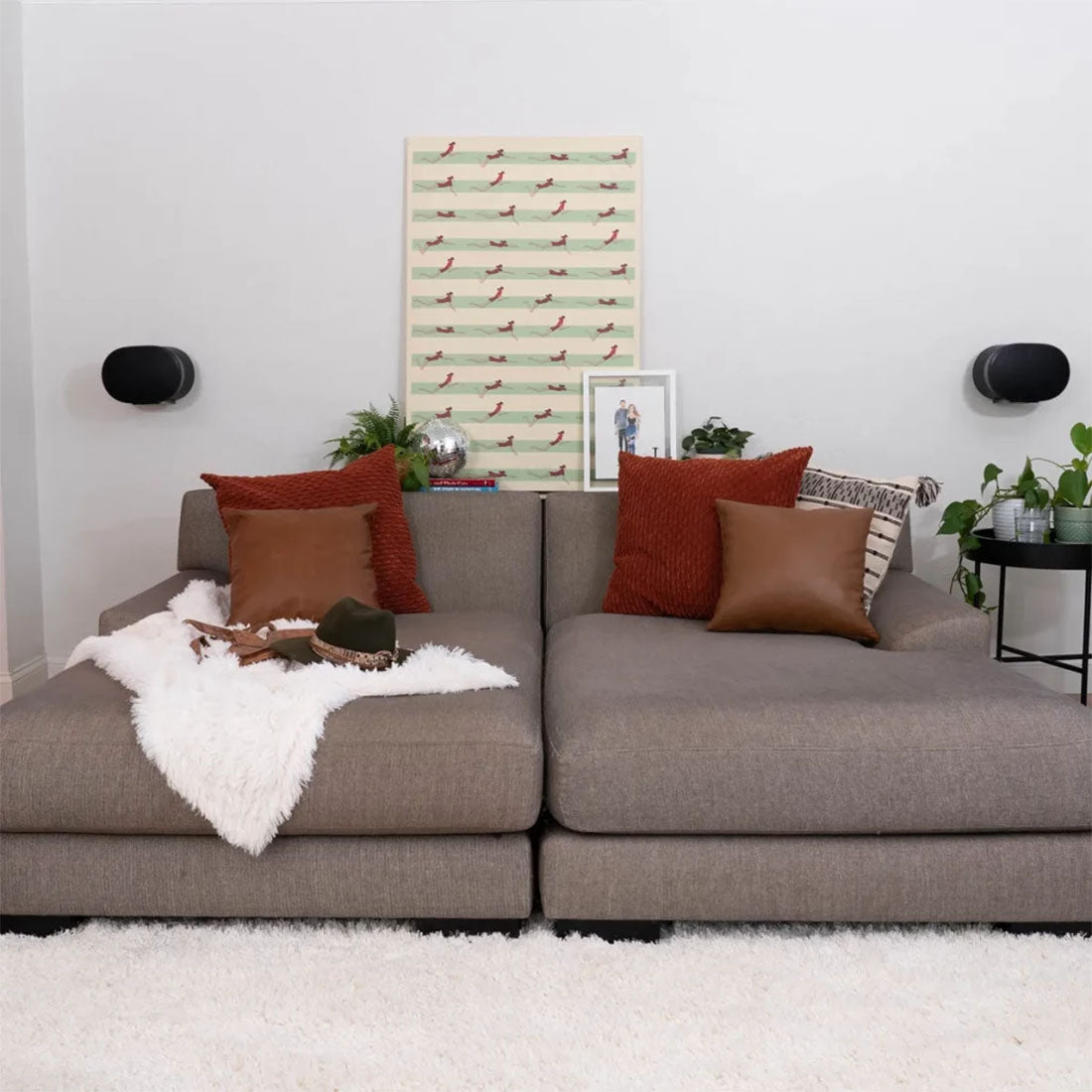 Sanus WSWME32-B2 Adjustable Speaker Wall Mount