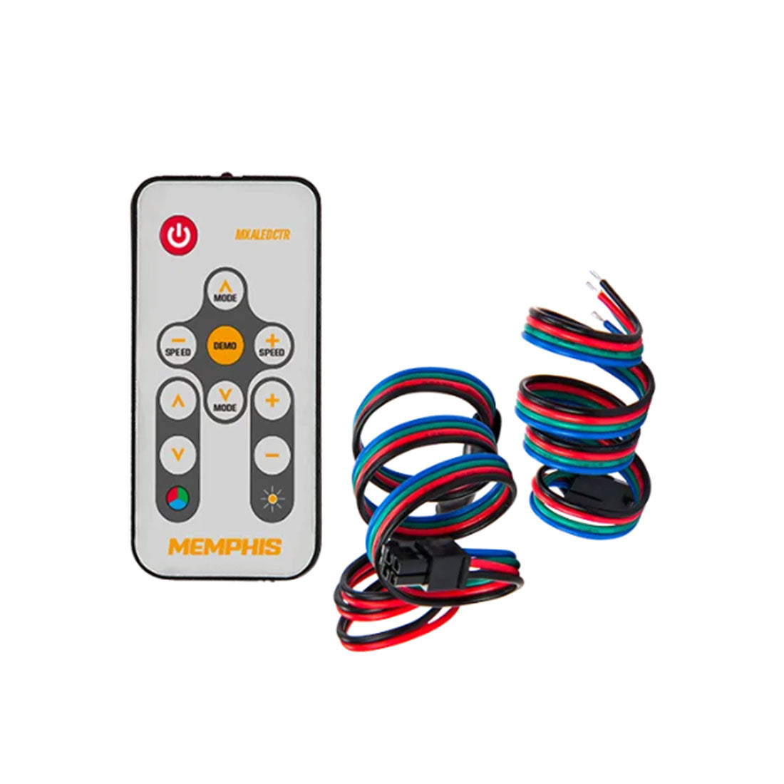 Memphis Audio 16-MXALEDCTR RF Remote for MXA LED Lighting Kits (16MXALEDCTR)