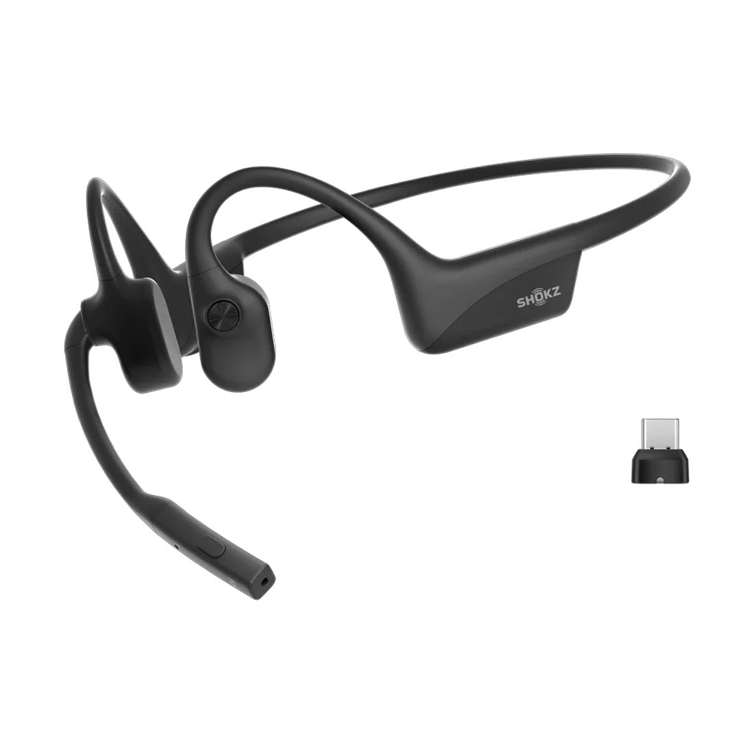 Shokz OpenComm2 Bone Conduction Stereo Bluetooth Headset - 2025 Upgrade
