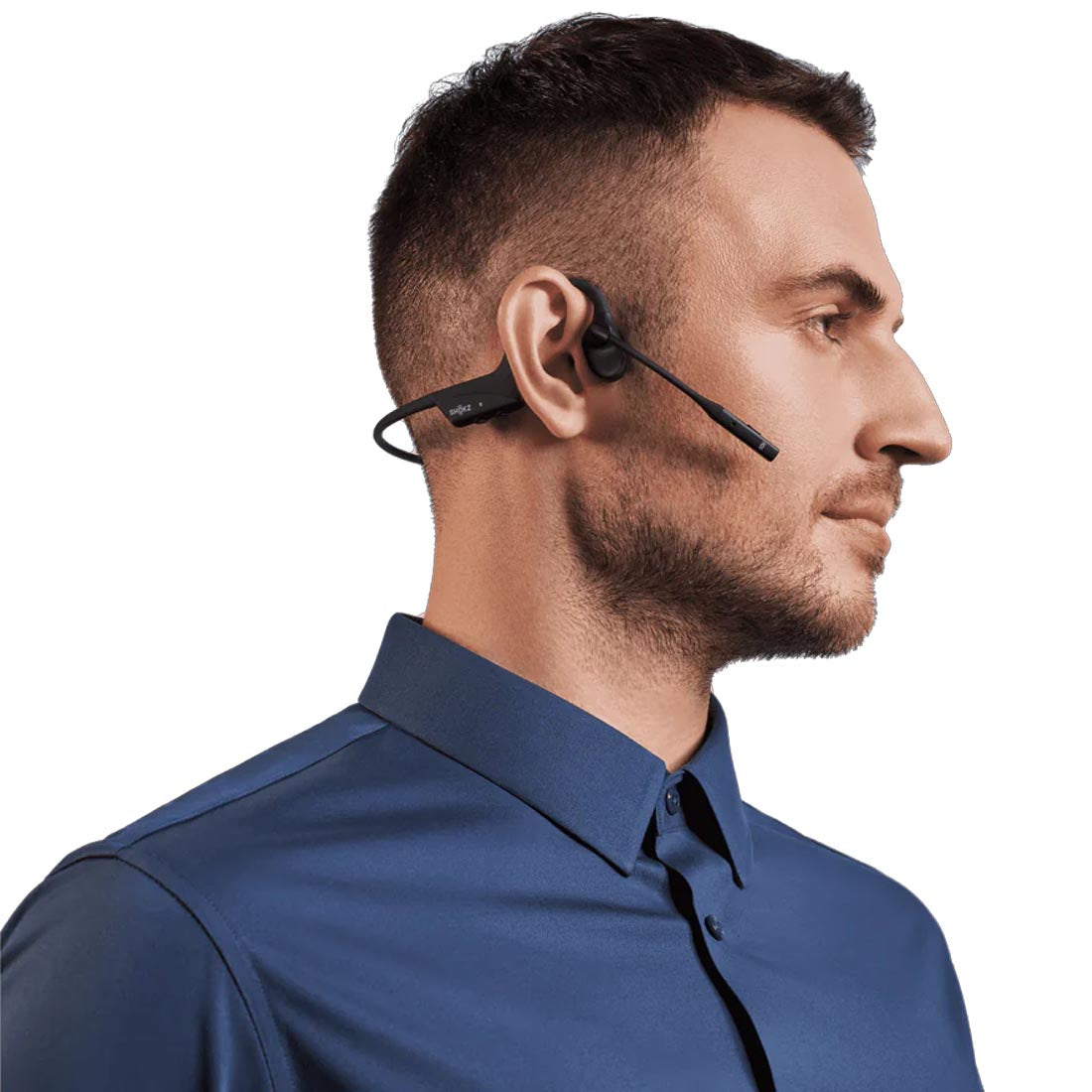 Shokz OpenComm2 Bone Conduction Stereo Bluetooth Headset - 2025 Upgrade