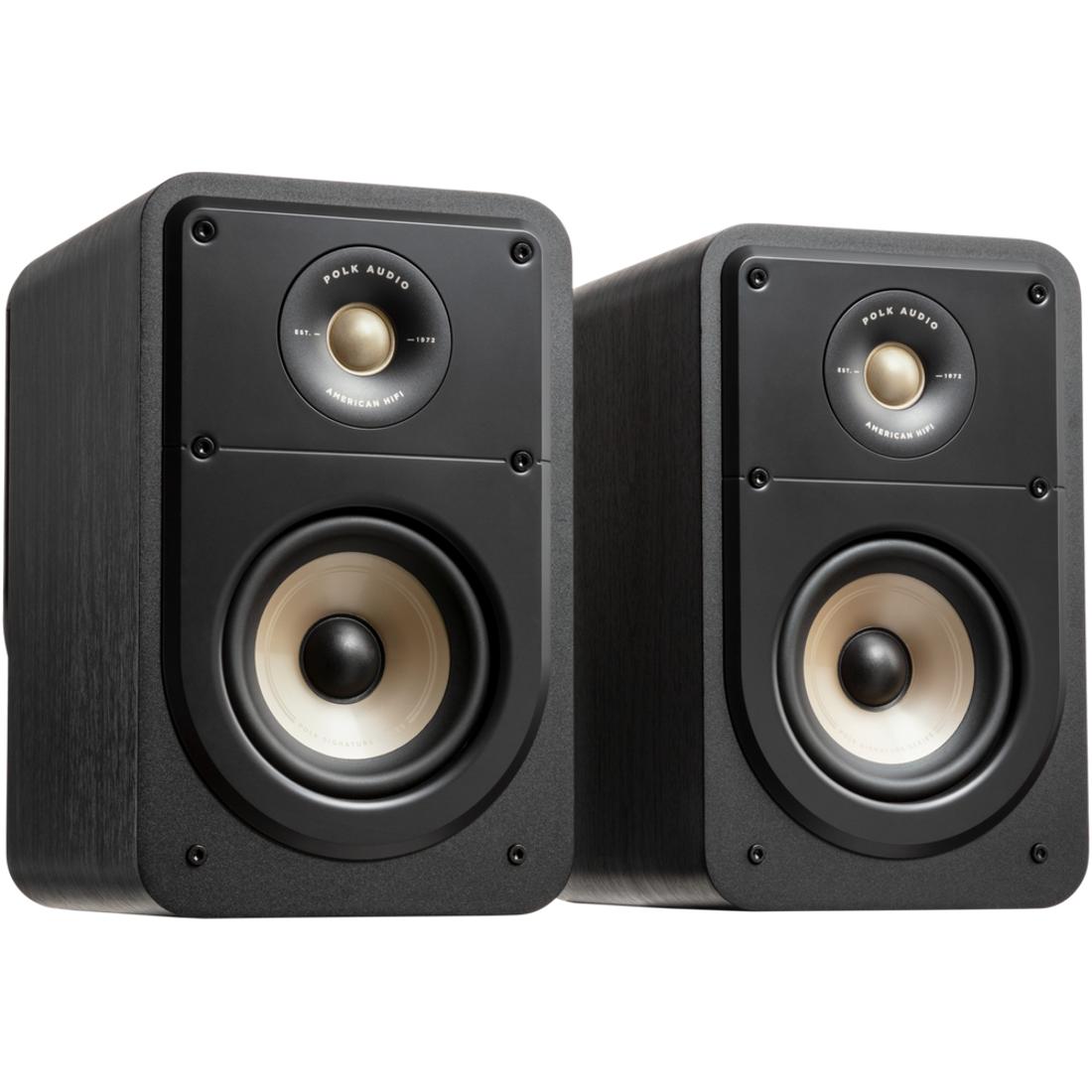 Polk Audio ES15 Signature Elite Bookshelf Loudspeakers - Pair (ES15 BLACK)
