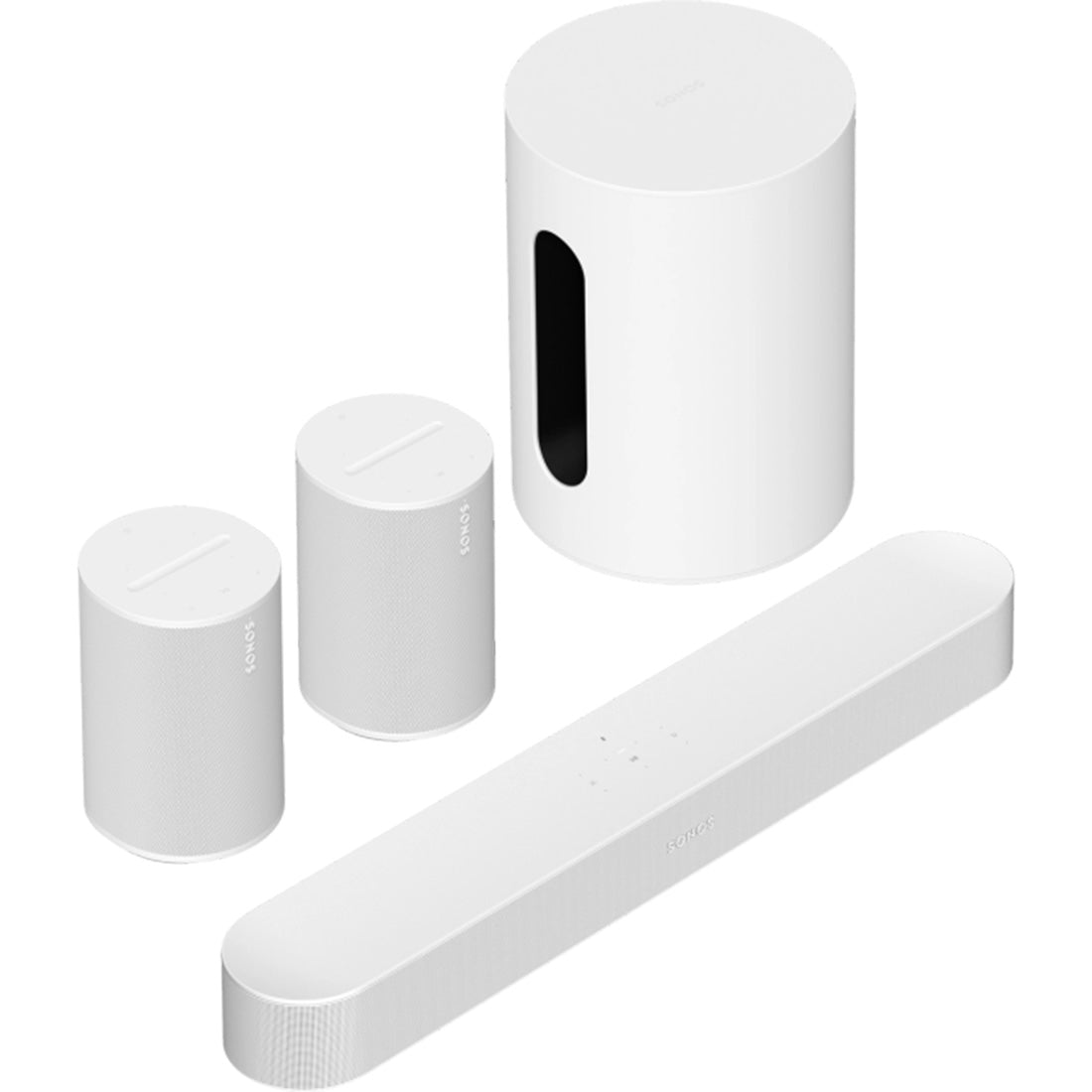 Sonos Immersive Set with Beam - Beam | Sub Mini | Era 100 (2)