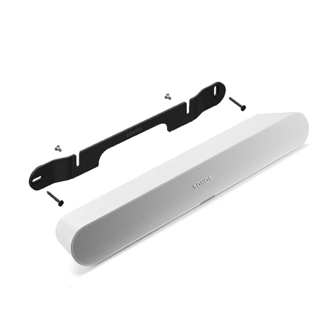 Sonos Ray Compact Soundbar and Wall Mount - Bundle