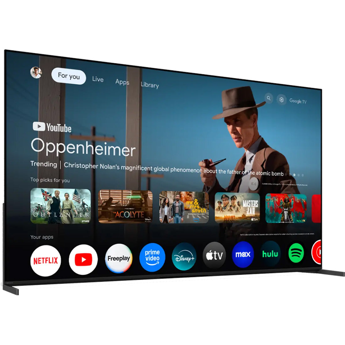 Sony BRAVIA 8 II QD-OLED 4K HDR Google TV - 2025