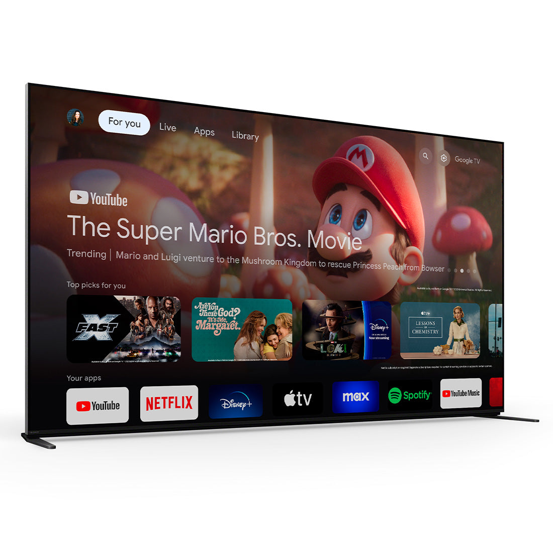 Sony BRAVIA 9 Mini LED QLED 4K HDR Google TV