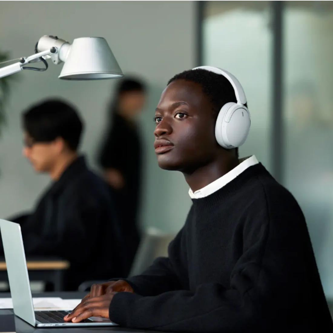 Sony WH-CH730N/W Wireless Noise Cancelling Headphones - White - 2026