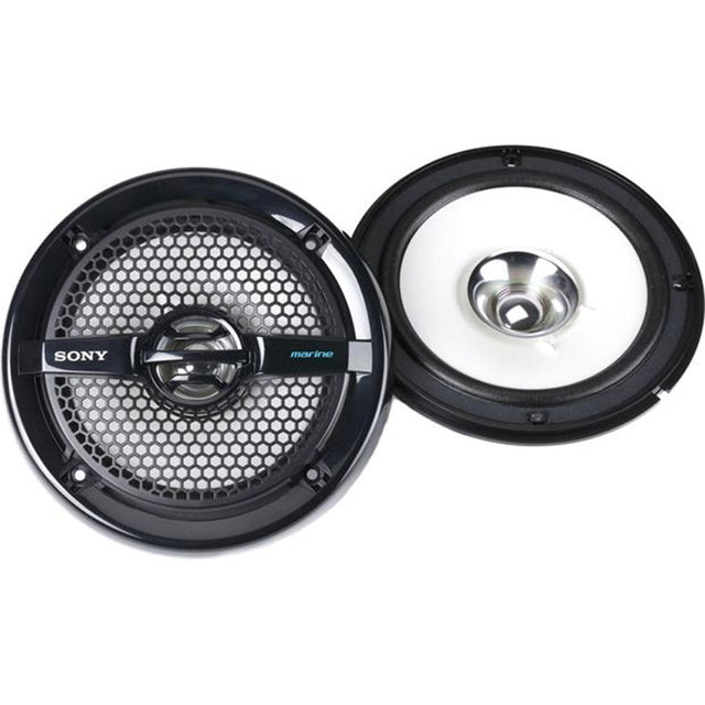 Sony XS-MP1611B 6.5″ Dual Cone Marine Speakers- Black