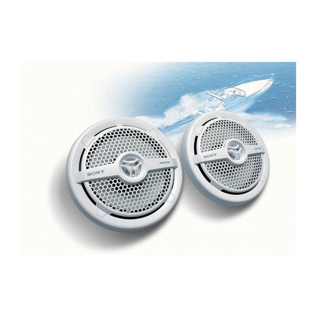 Sony XS-MP1621 6.5″ 2-Way Coaxial Marine Speakers