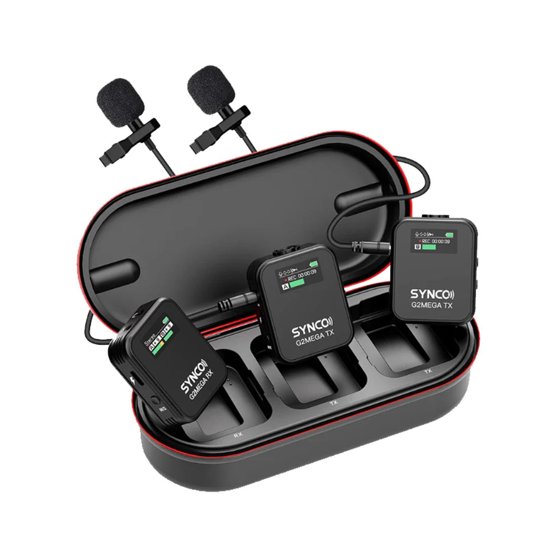 Synco G2 Mega 2.4GHz 200m 8GB Onboard Wireless Microphone System (2110043)