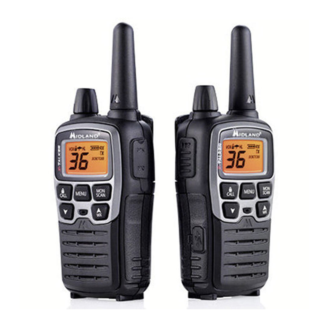 Midland T77VP5 X-Talker 36-Channel Two-Way Radios - Extreme Duo Pack - Black