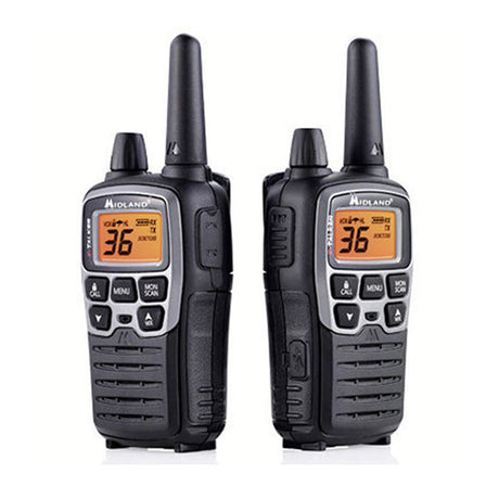 Midland T77VP5F X-Talker 36-Channel Two-Way Radios - Extreme Duo Pack - Black