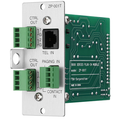 TOA ZP-001T Zone Paging Module For M9000 Series Pre-Amp
