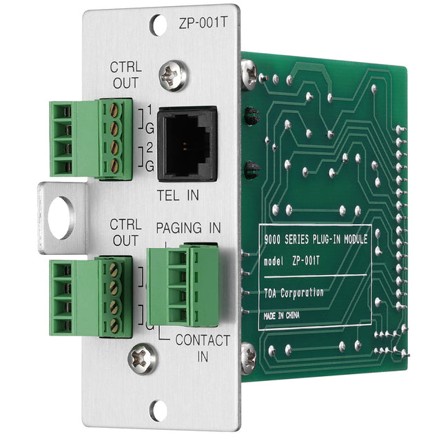 TOA ZP-001T Zone Paging Module For M9000 Series Pre-Amp