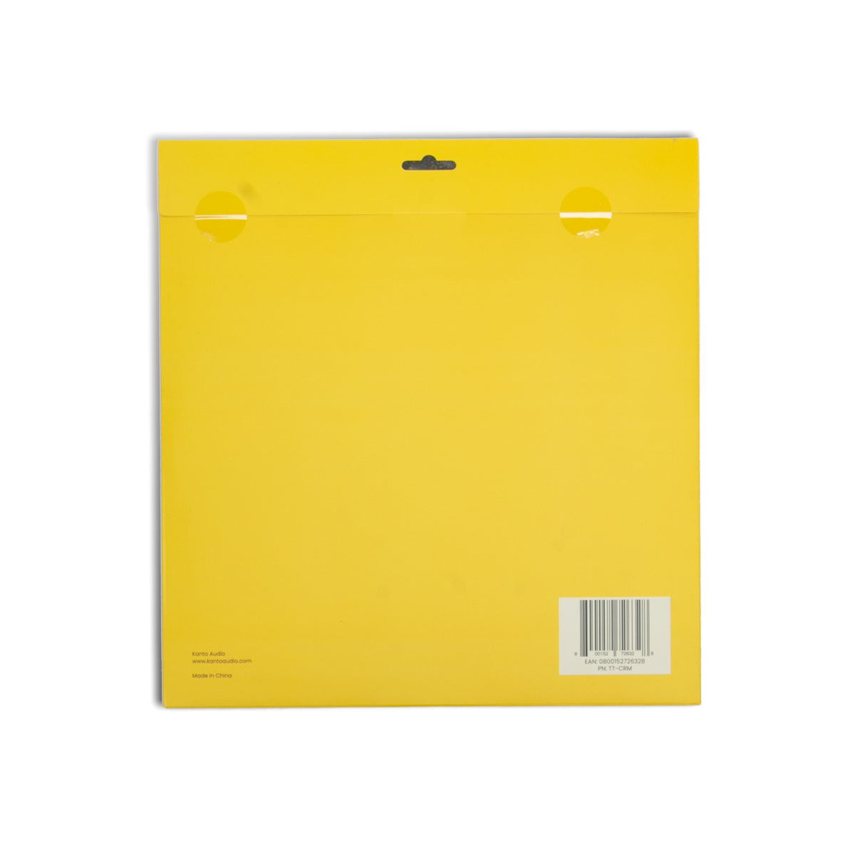Kanto TT-CRM Cork & Rubber Turntable Mat with Anti-Static Design - Black