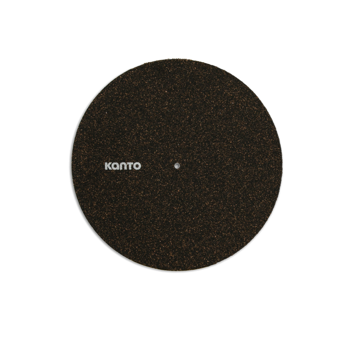 Kanto TT-CRM Cork & Rubber Turntable Mat with Anti-Static Design - Black