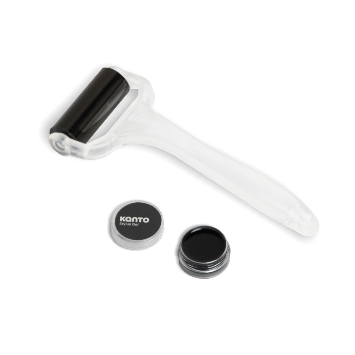 Kanto TT-GKIT Record And Stylus Cleaning Kit with Silicone Dust Roller - Black