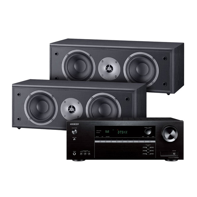 Onkyo TX-NR5100 7.2 Channel Network A/V Receiver | Magnat MSC252B Center Channel Speaker Bundle
