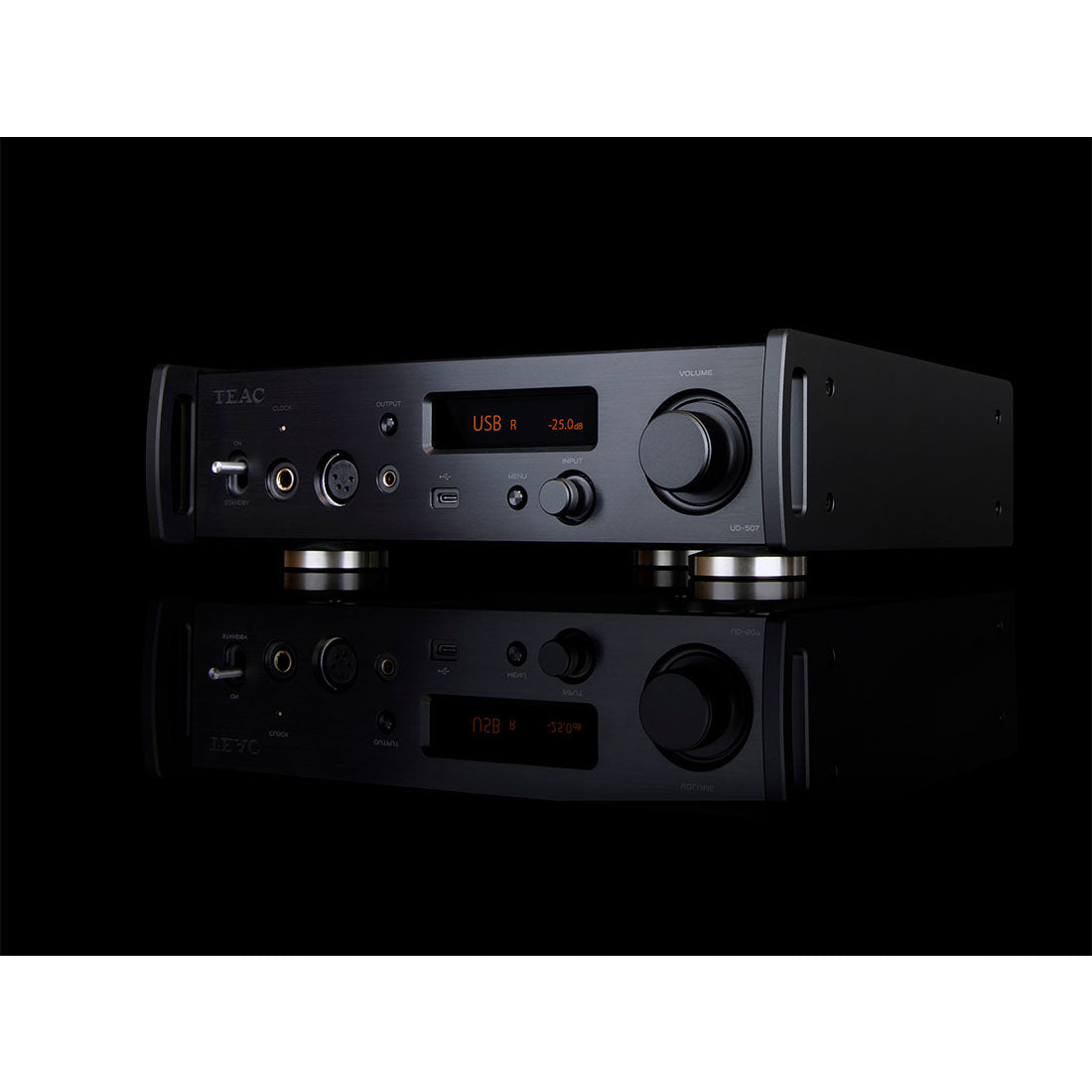 Teac UD507B USB DAC Headphone Amplifier Preamp - Black