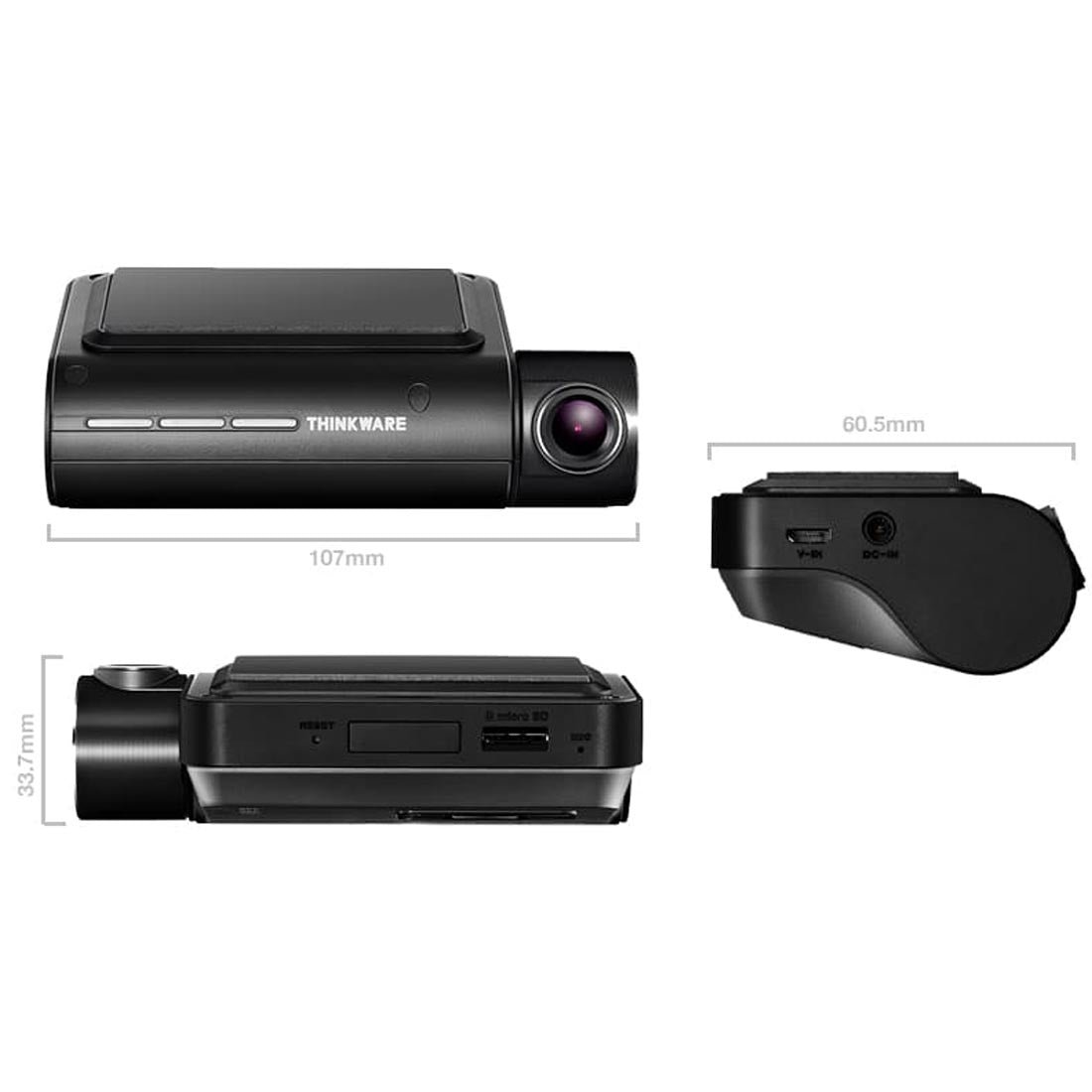 Thinkware Q850H32 2-Channel 2K (1440P) Dash Cam with WiFi & 32GB SD Card