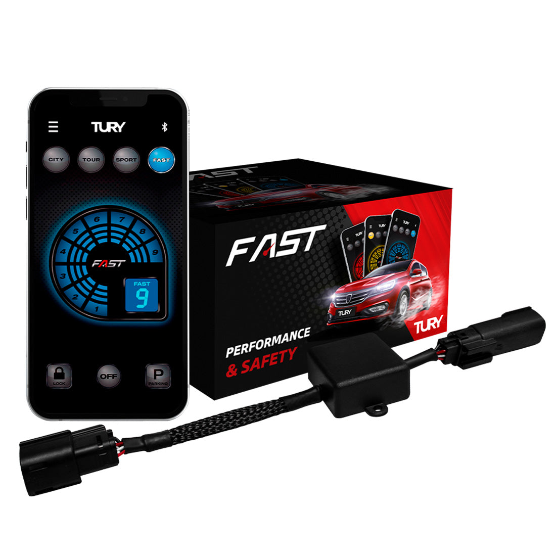Tury FAST IP 3.0 Throttle Response Controller / Anti-Theft Device (FASTIP3.0A)