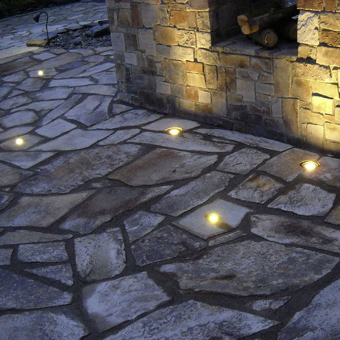 Silhouette Lights UWL604WP Open Stainless Steel LED Marker Light