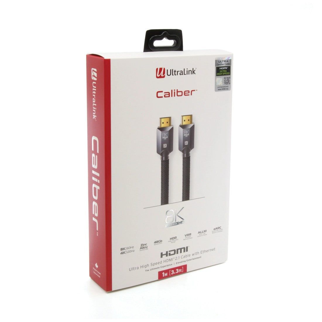 Ultralink ULC8C Caliber 8K Ultra High Speed HDMI Cable
