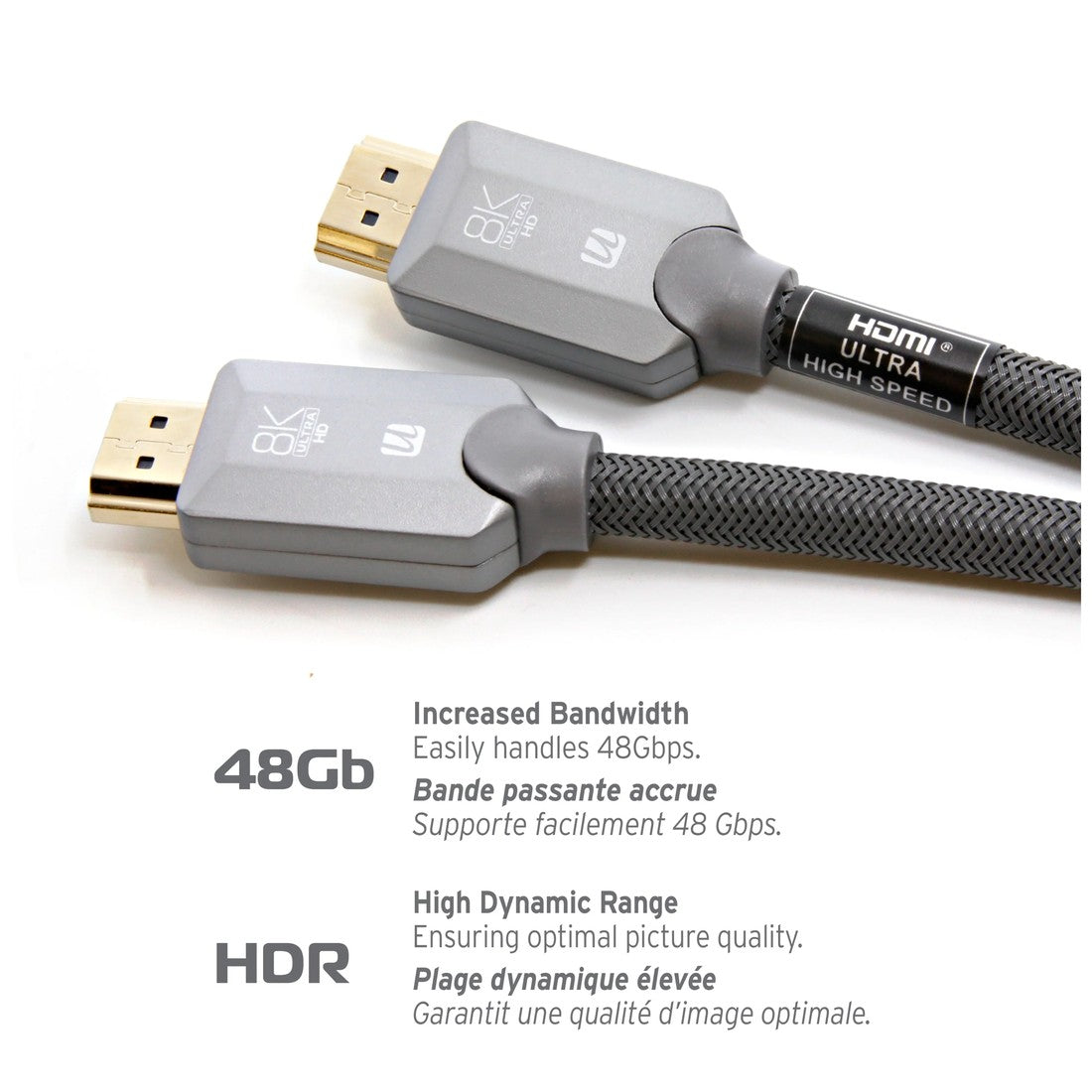 Ultralink ULC8C Caliber 8K Ultra High Speed HDMI Cable