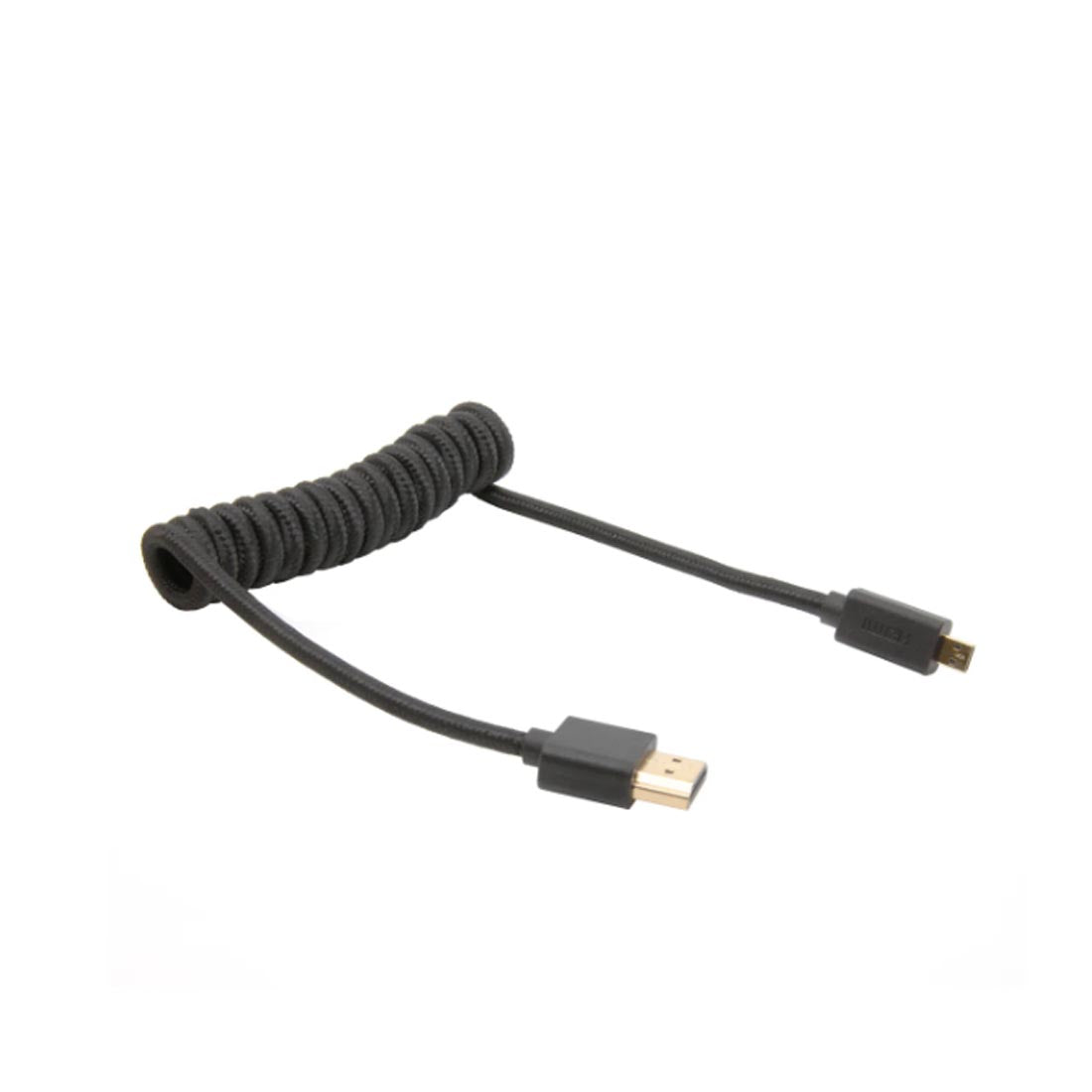 Ultralink ULPHCA2D Performance Coiled HDMI Cable HDMI A to HDMI D (Micro HDMI) - 1ft
