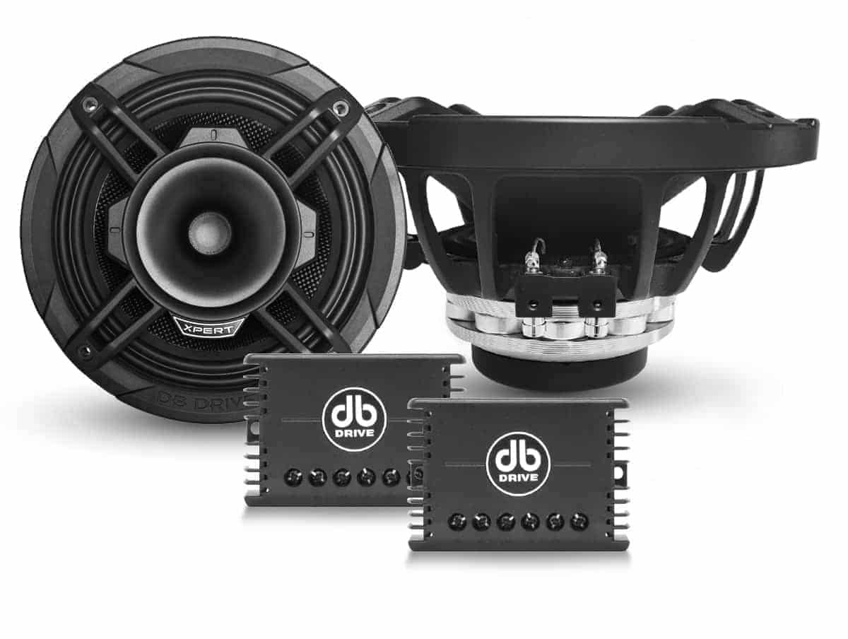 Euphoria XPERT EX8NCD-CF 8" NEO Midrange Carbon Fiber Midrange Loudspeakers - Pair