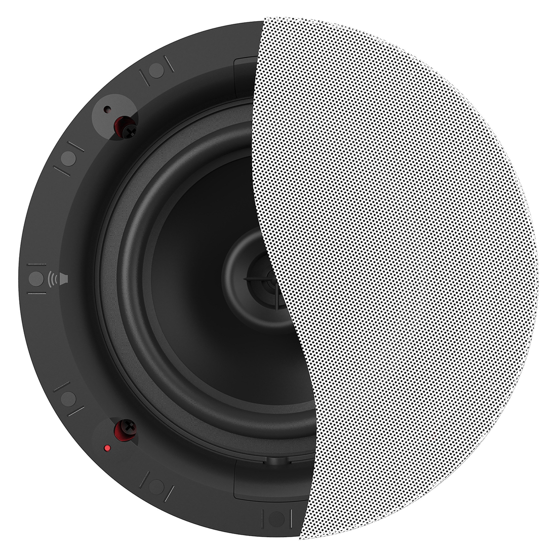 Klipsch DS-180CDT 8" In-Ceiling Speaker with FREE Installation Kit - Bundle - Each
