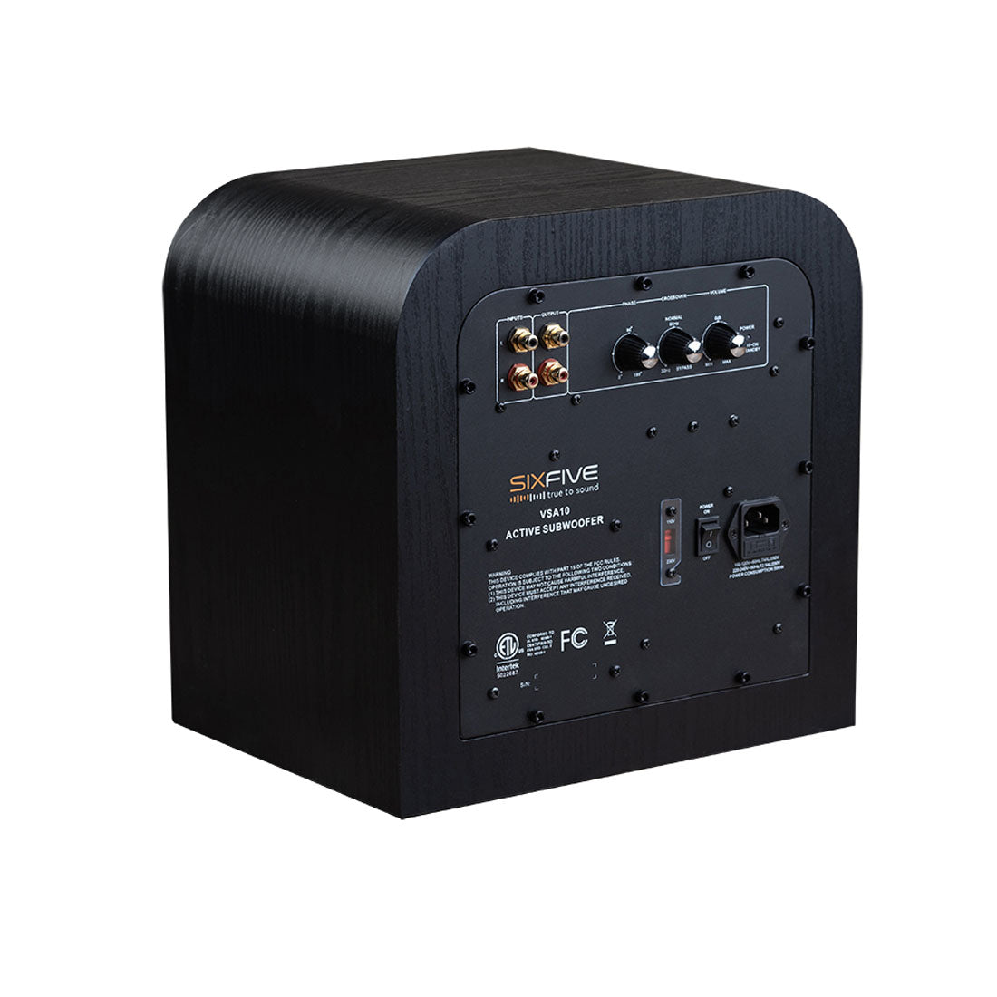 SixFive VSA10 VSeries Premium 10″ Powered Subwoofer