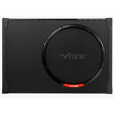 Vibe Audio BAT12S-V0 Black Air Slimline 12" Passive Loaded Subwoofer Enclosure