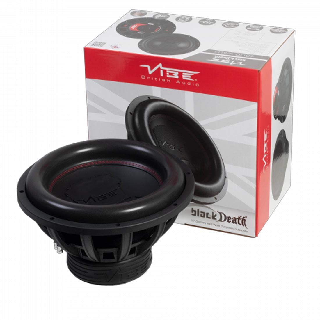 Vibe Audio BD15D2SPL-V3 BlackDeath Series 15" DVC Street Bass Subwoofer