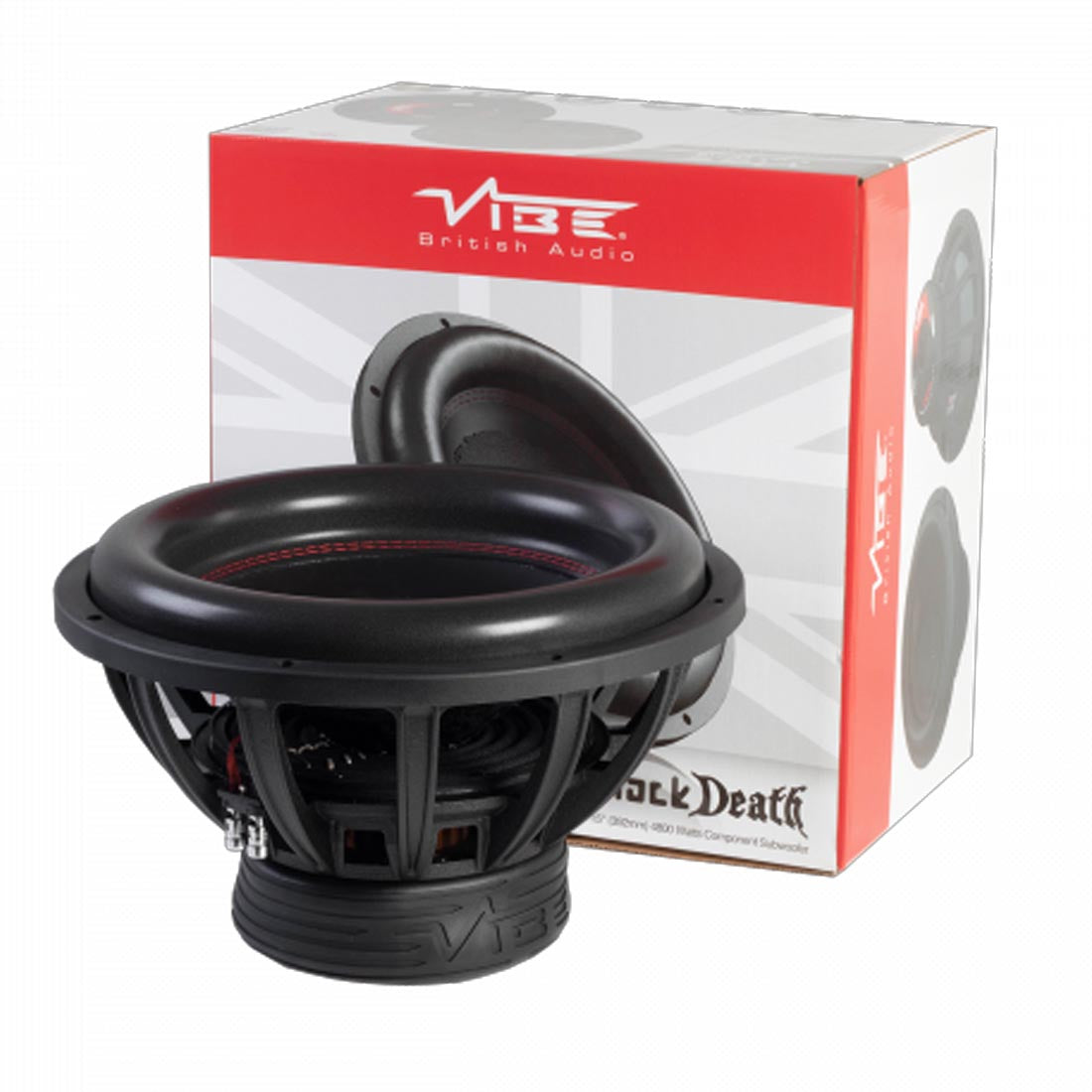 Vibe Audio BD15D2SPL-V3 BlackDeath Series 15" DVC Street Bass Subwoofer