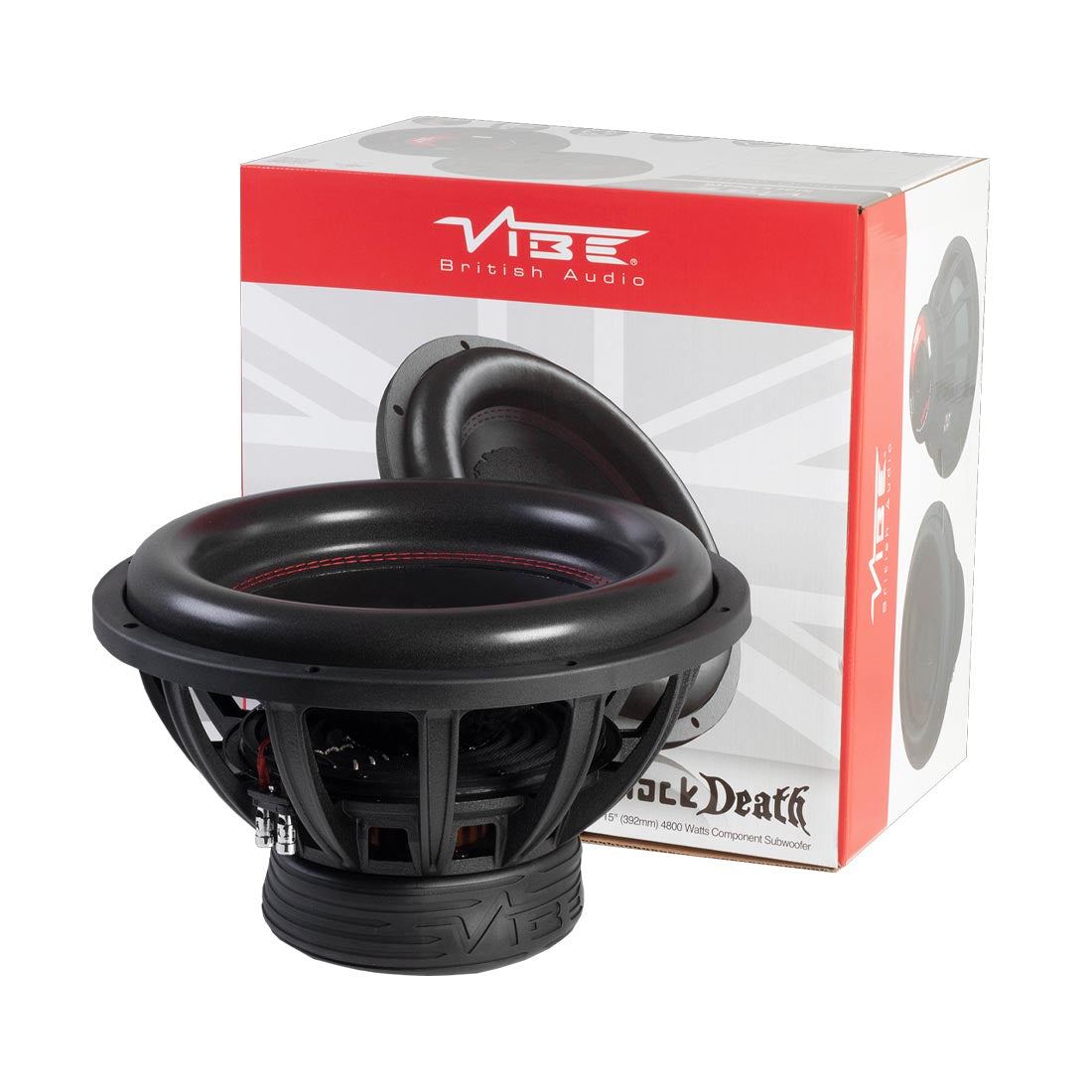 Vibe Audio BD15D4-V3 BlackDeath Series 15" DVC Street Bass Subwoofer