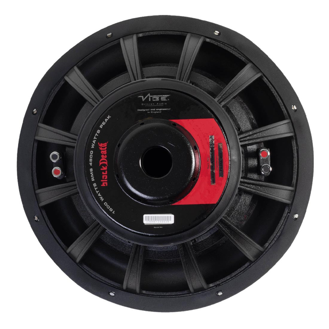 Vibe Audio BD15D4-V3 BlackDeath Series 15" DVC Street Bass Subwoofer