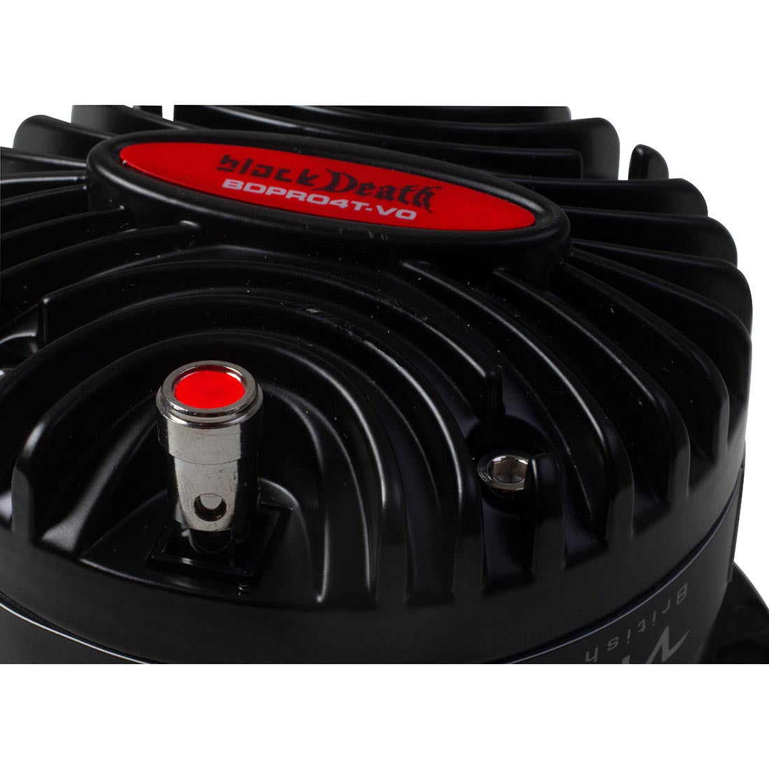 Vibe Audio BDPRO4T-V0 BlackDeath Series 4.5" Compression Horn Driver - Each