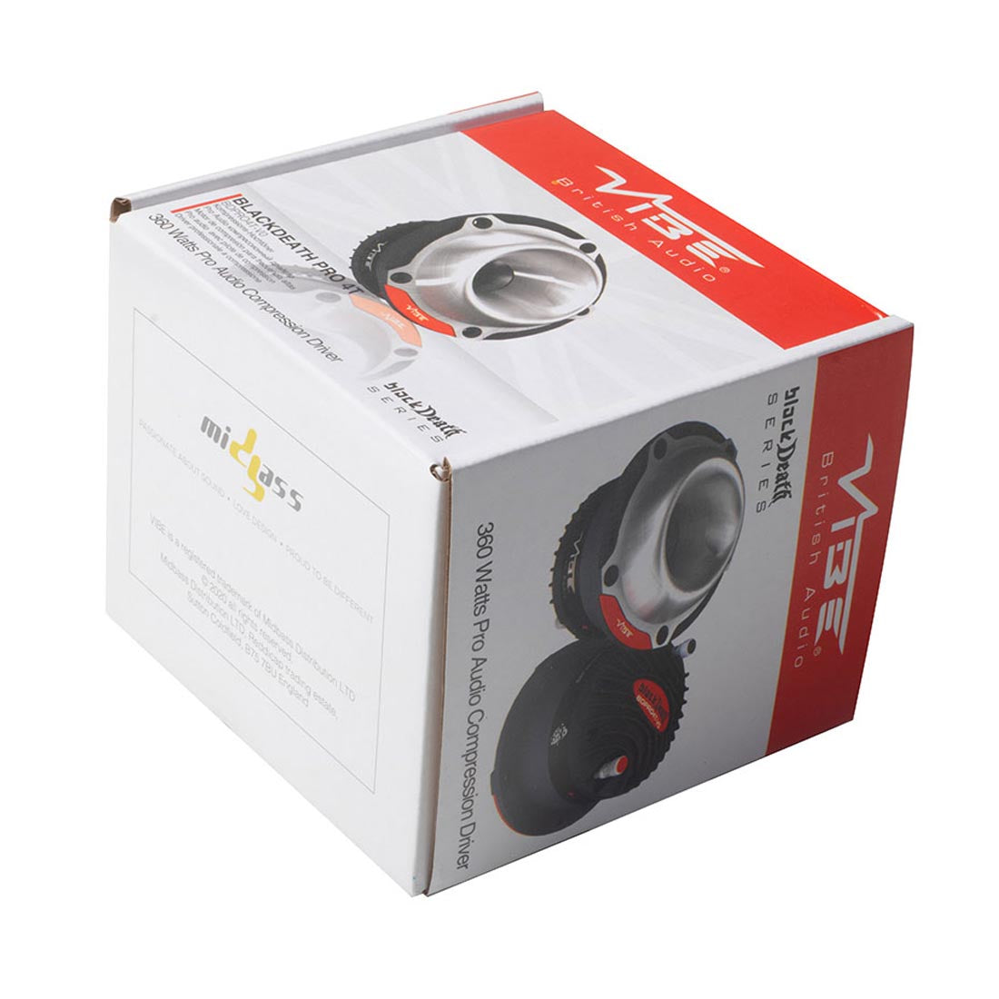 Vibe Audio BDPRO4T-V0 BlackDeath Series 4.5" Compression Horn Driver - Each