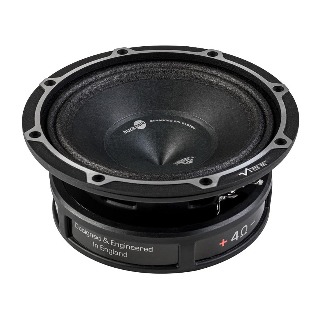 Vibe Audio BDPRO6M-V9 BlackDeath Series 6.5" Pro Audio Midrange Speaker - Each