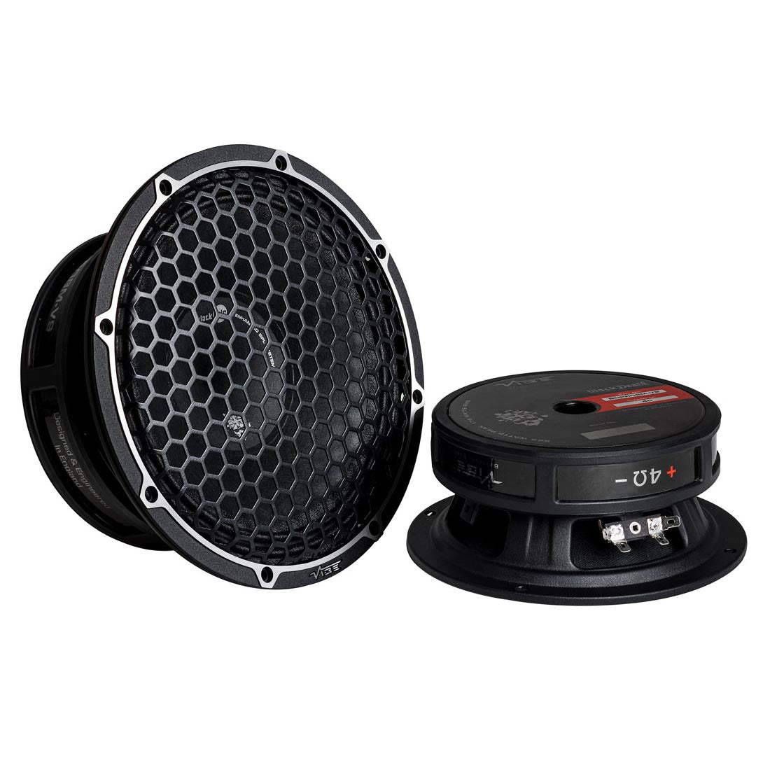 Vibe Audio BDPRO6M-V9 BlackDeath Series 6.5" Pro Audio Midrange Speaker - Each
