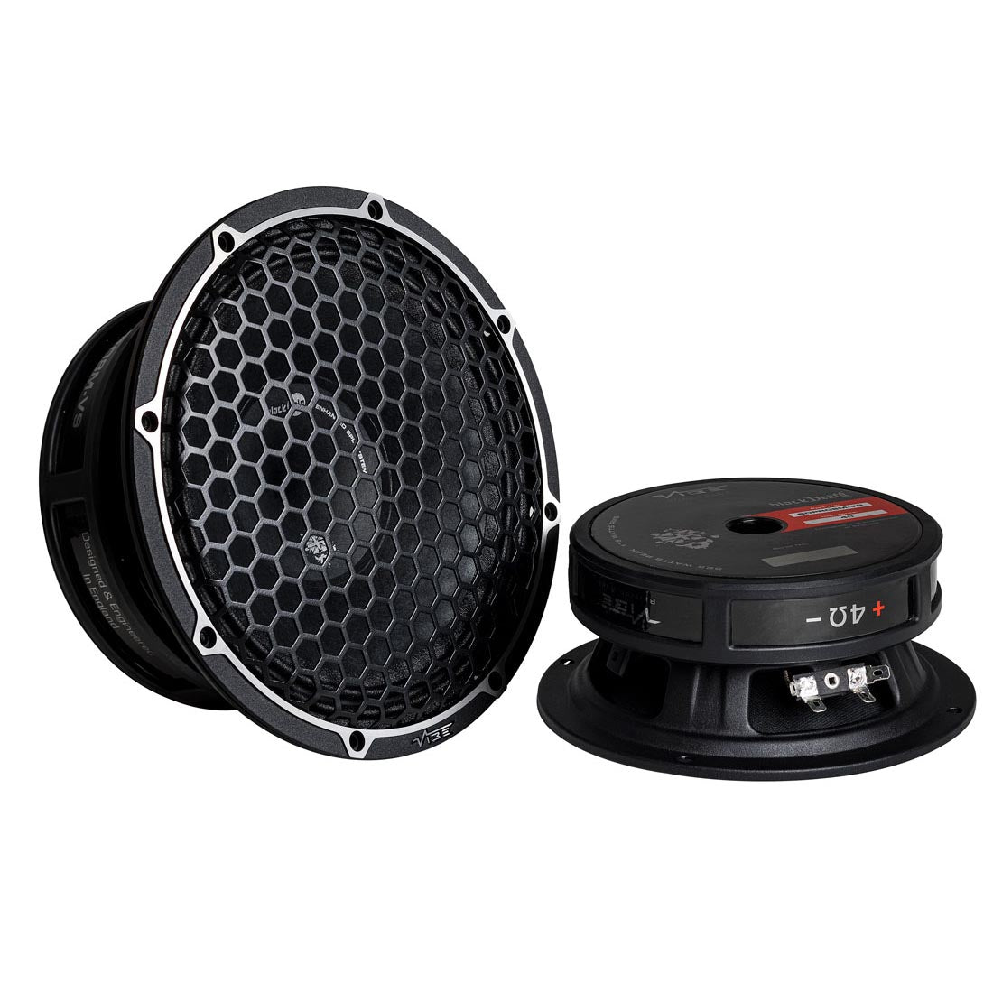 Vibe Audio BDPRO8M-V9 BlackDeath Series 7" Pro Audio Midrange Speaker - Each
