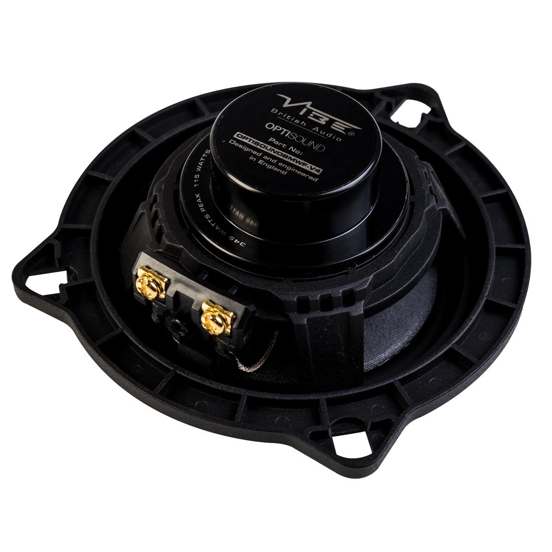 Vibe Optisound OS-BMW4V4 OEM 4" Front Door Component Speaker System for Select BMWs