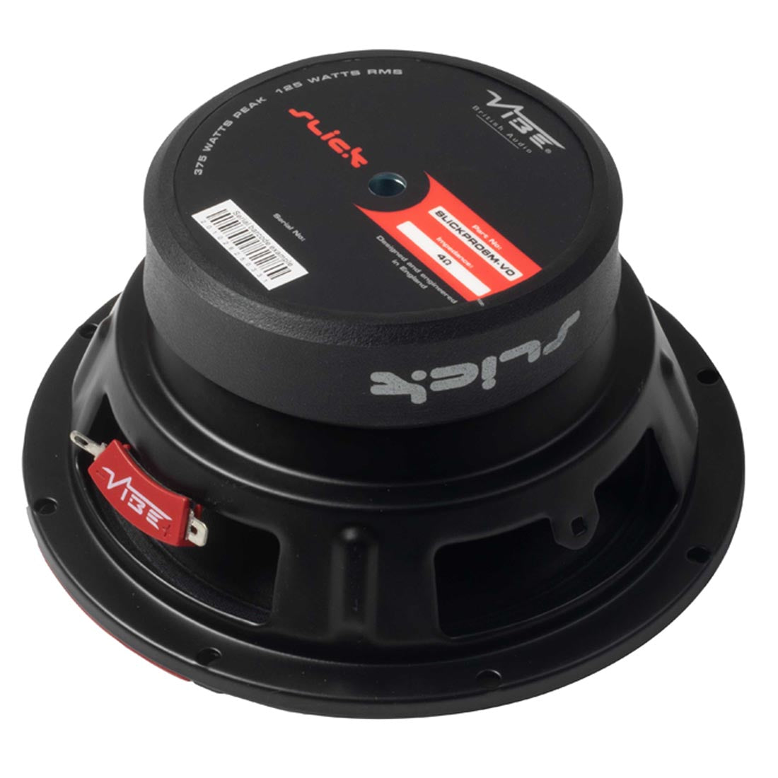Vibe Audio SLICKPRO6M-V0 6" Midrange Pro Audio Car Speaker - Each (SLICKPRO6MV0)