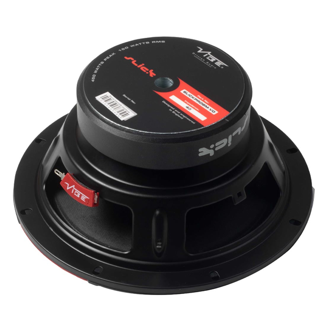 Vibe Audio SLICKPRO8M-V0 8" Midrange Pro Audio Car Speaker - Each (SLICKPRO8MV0)