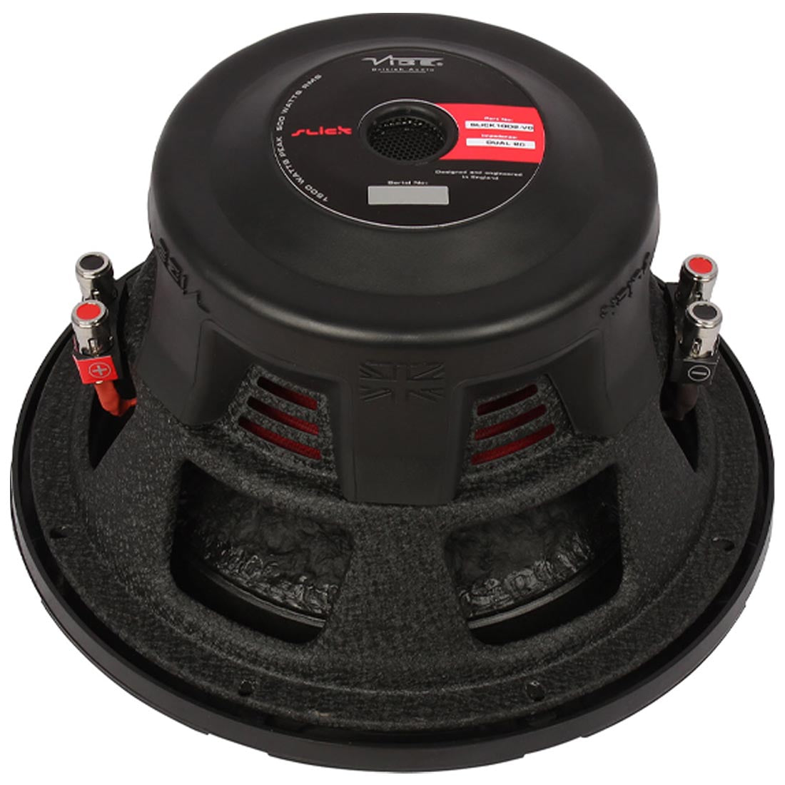 Vibe Audio SLK10D2-V0 Slick Series 10" DVC Subwoofer - Each (SLK10D2V0)