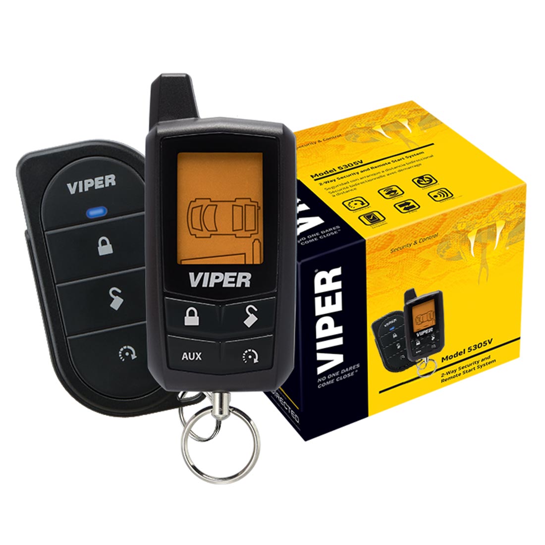 Viper 5305V Enhanced LCD 2-Way Security and Remote Start System