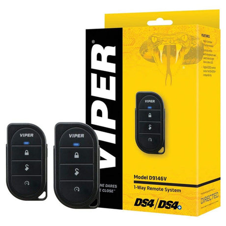 Viper D9146V 1-Way 4-Button Remote Control Transmitter