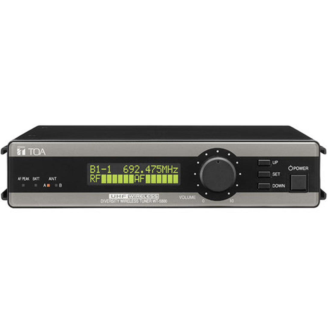 TOA WT-5800 H01US True Diversity 64-Channel Wireless Tuner